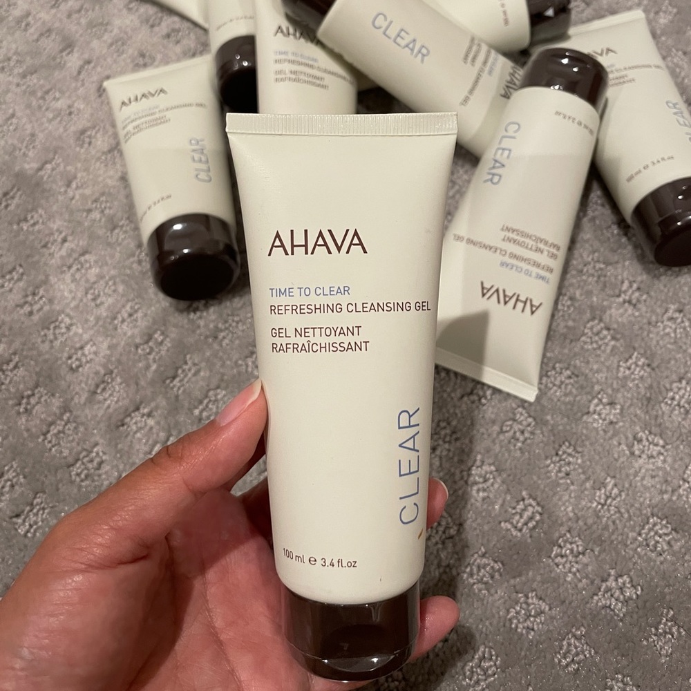 3x AHAVA Time to Clear Refreshing Cleansing Gels